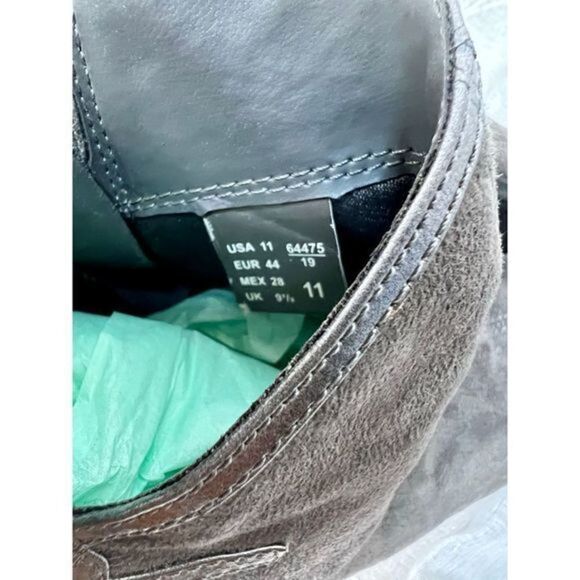 Predictions Women Black Heeled 4.5” Faux Suede Ankle Boots‎ US 11 bootie gray - Picture 9 of 9